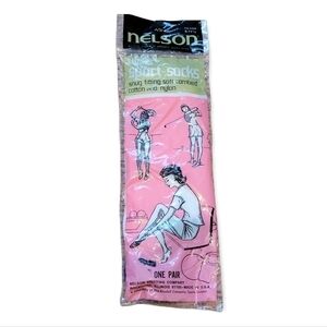 VINTAGE Pom-Pom Sport Socks New Old Stock | 9-11